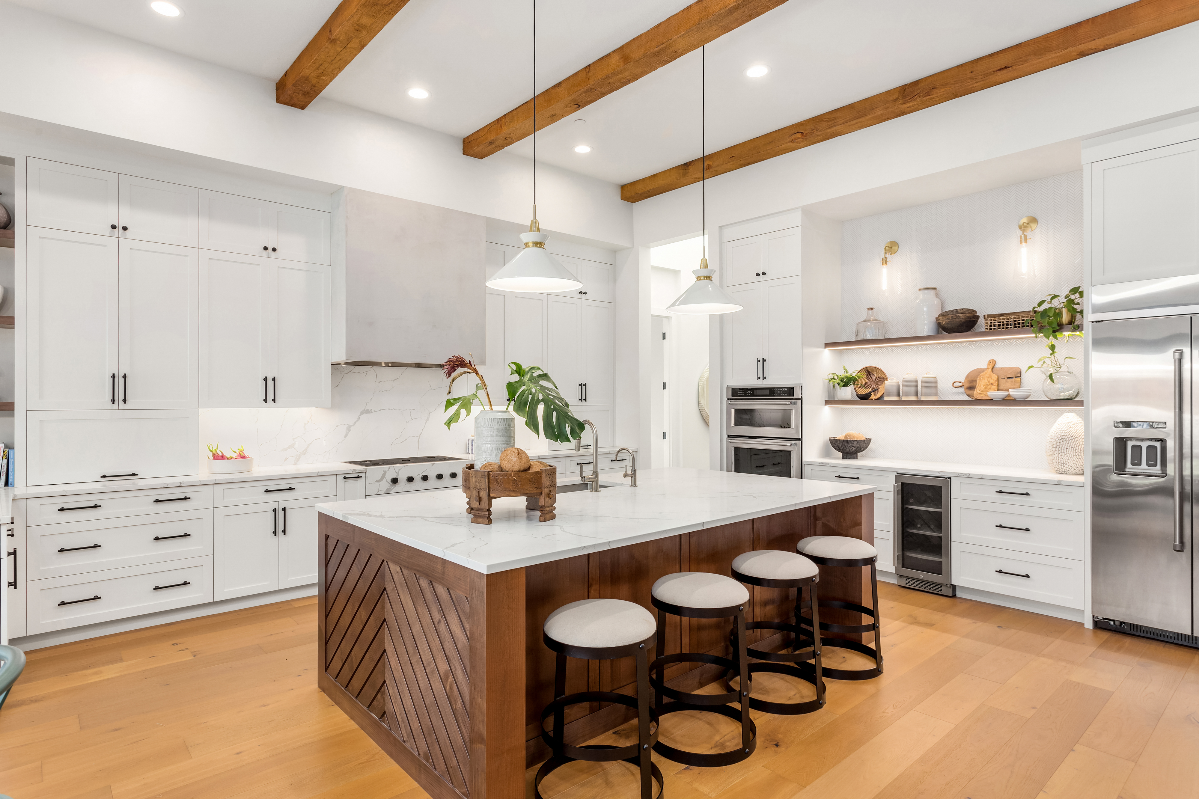 Residential kitchen interior design