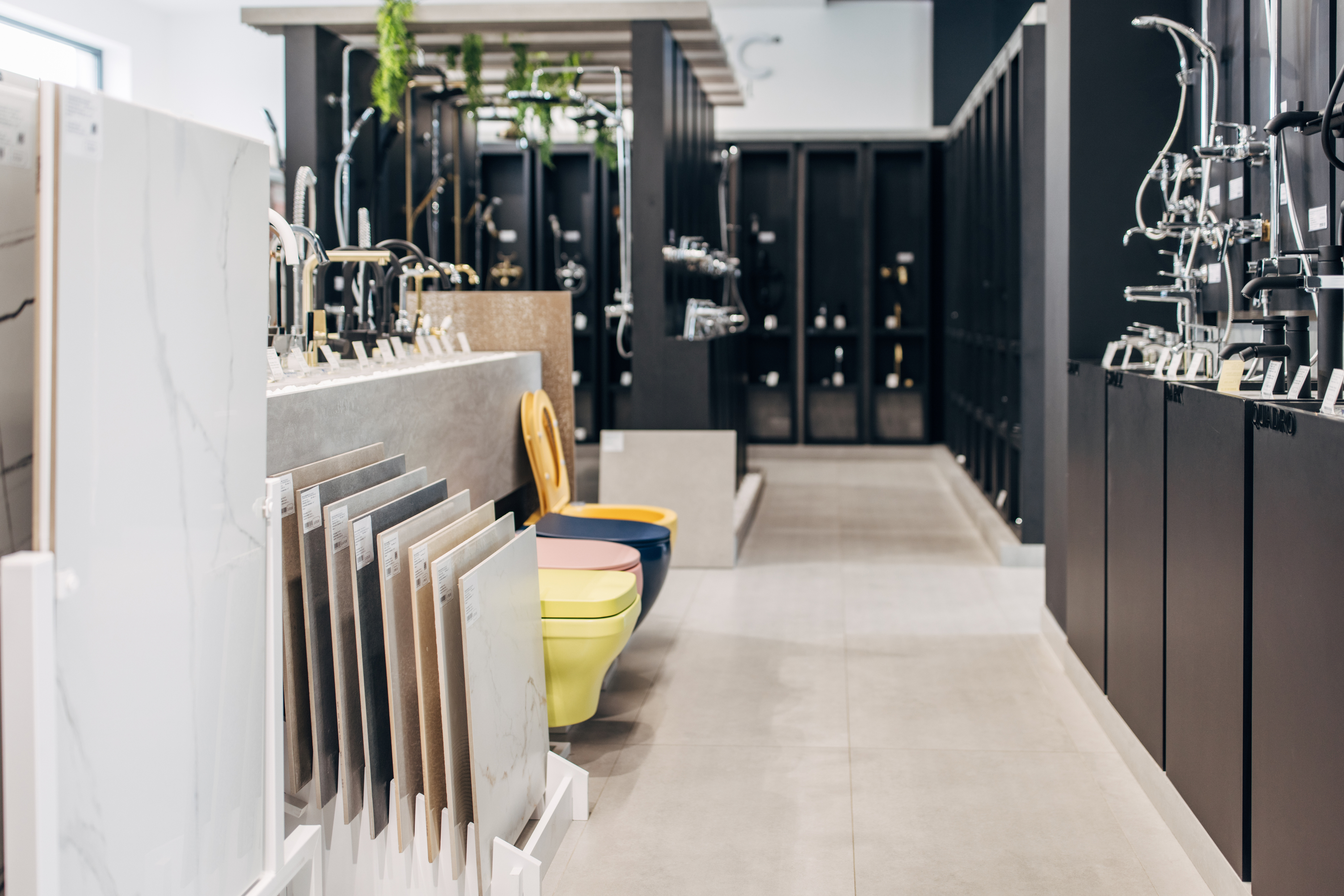 Luxury bathroom fixtures